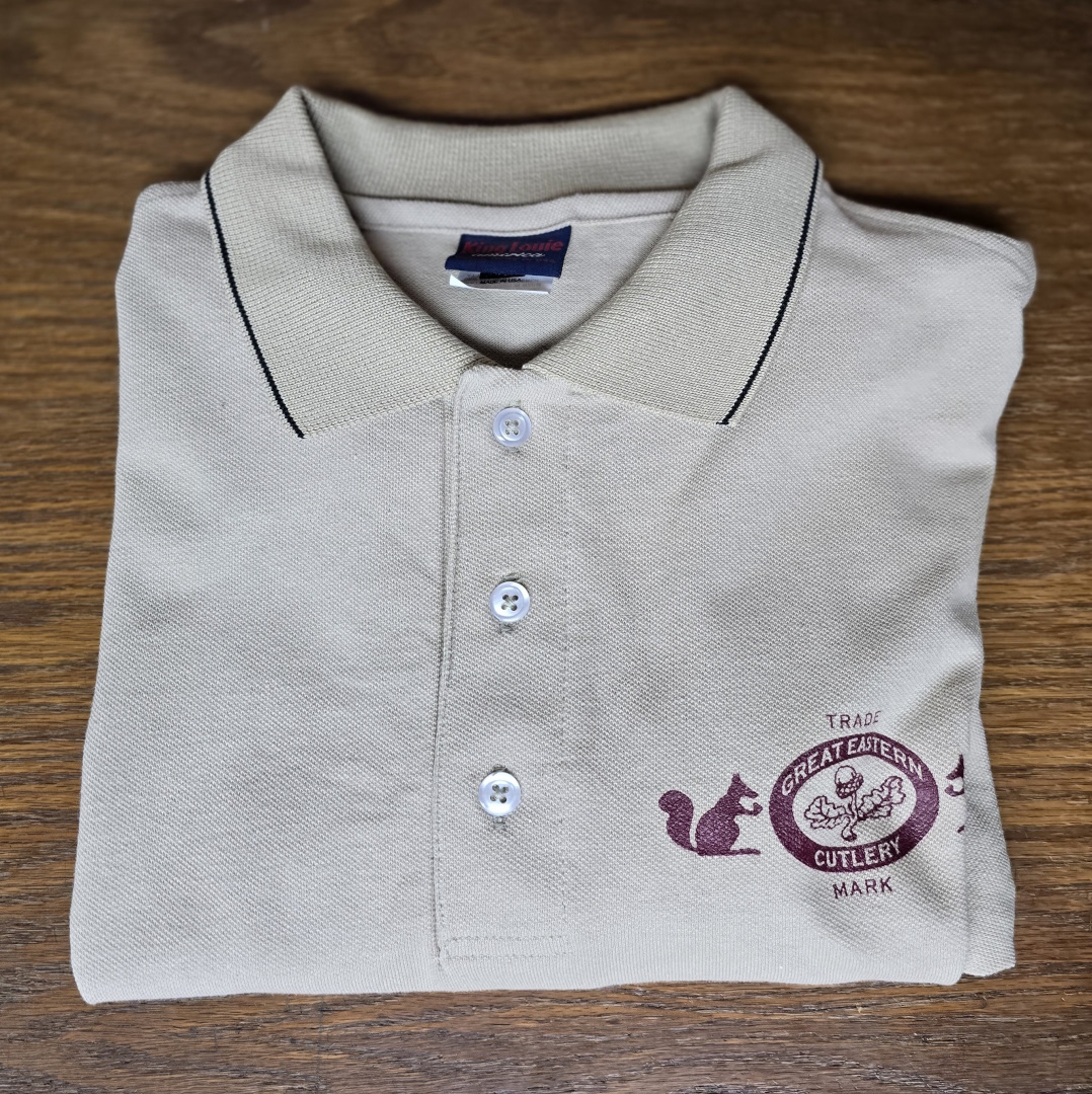 Vintage GEC Logo Polo Shirt (Medium)